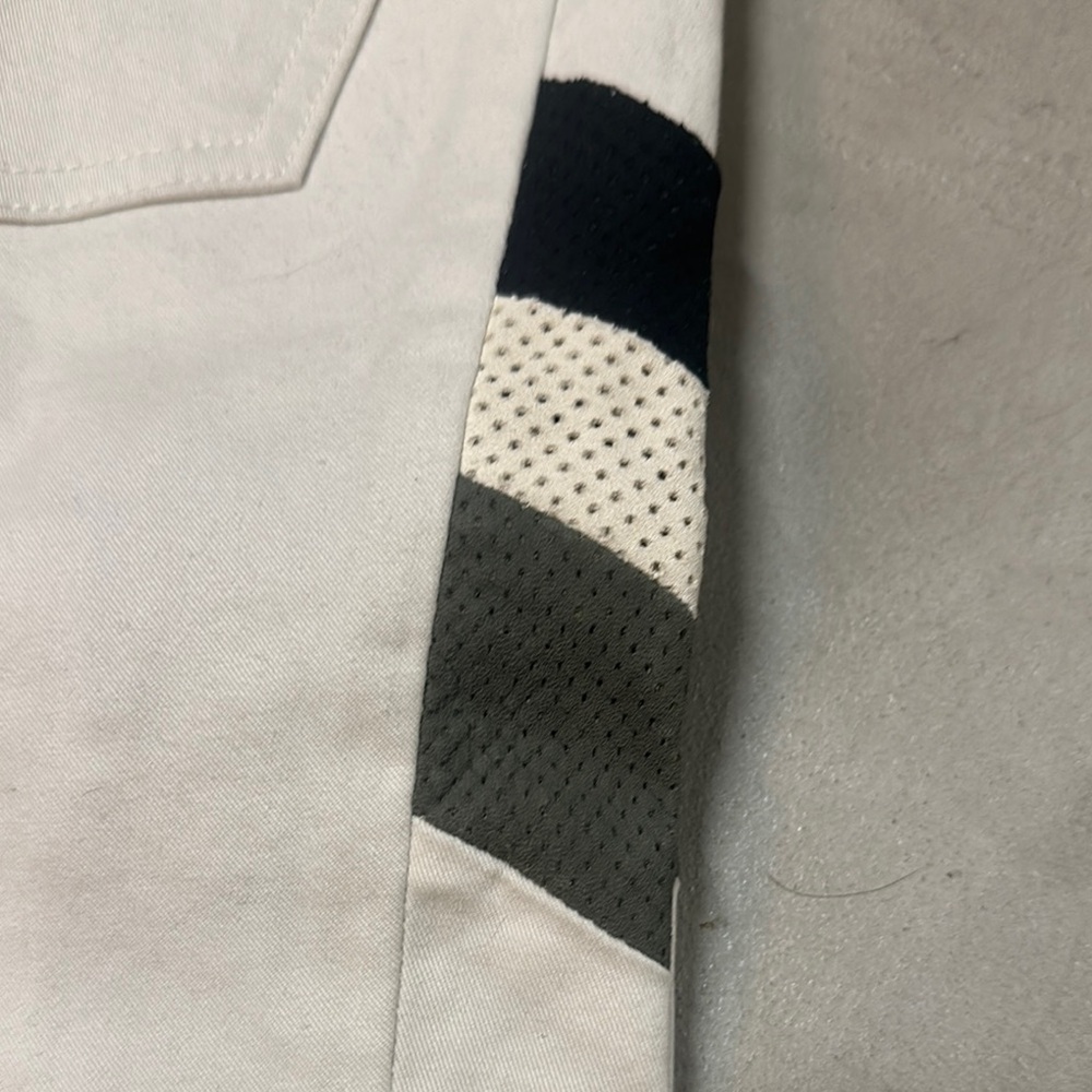 Rag & Bone Leather Accent Jeans 27 - Picture 4 of 6